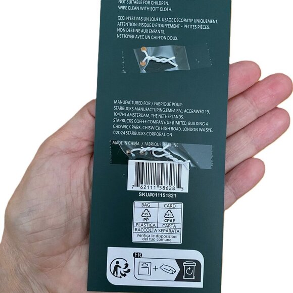 Starbucks Summer 2024 Europe exclusive cold drink enamel key chain NWT - Picture 8 of 10